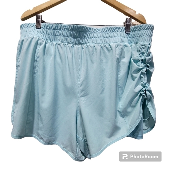 AVIA XL Athletic Shorts with Liner Baby Blue Gym Casual Workout 💙 - Picture 2 of 6